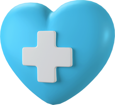 3D Medical Heart Icon